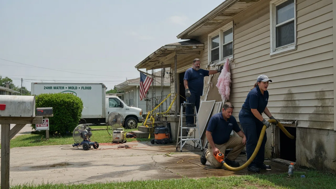 Water Damage Repair in West Pittsburg, PA near me